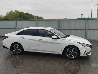 2021 Hyundai Elantra VII (CN7), белый, 1990000 рублей, вид 3