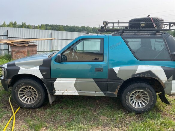 1995 Opel Frontera A, зелёный, 400000 рублей - вид 4