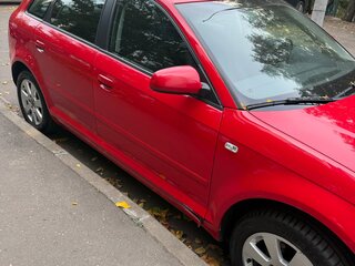 2008 Audi A3 II (8P) Рестайлинг 2, красный, 800000 рублей, вид 4