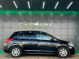 2008 Nissan Tiida I, чёрный, 549000 рублей, вид 4