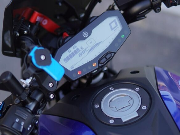 2019 Yamaha MT-07 (FZ-07), синий, 730000 рублей - вид 3