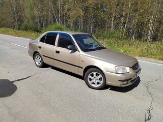 2004 Hyundai Accent ТагАЗ II, бежевый, 250000 рублей, вид 2
