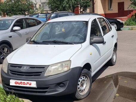 2013 Lada (ВАЗ) Granta I, белый, 205000 рублей, вид 1
