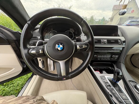 2016 BMW 6 серии 640i xDrive III (F06/F13/F12) Рестайлинг, чёрный - вид 17