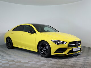 2019 Mercedes-Benz CLA 200 II (C118, X118), жёлтый, 2798900 рублей, вид 3