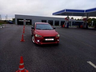 2007 Mitsubishi Lancer X, красный, 850000 рублей, вид 4