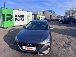 2021 Hyundai Solaris II Рестайлинг, серый, 1100000 рублей, вид 3