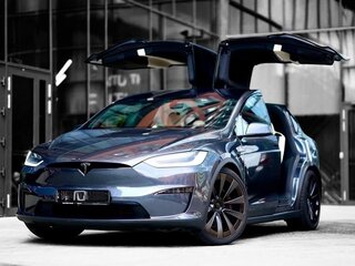 2022 Tesla Model X Plaid I Рестайлинг, серый, 11500000 рублей, вид 2