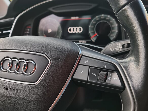 2021 Audi A6 40 TFSI V (C8), чёрный, 3200000 рублей - вид 22