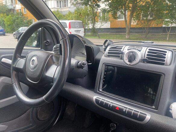 2010 Smart Fortwo II, чёрный - вид 10