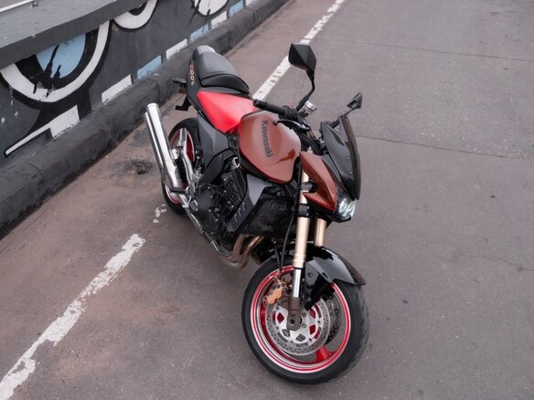 2003 Kawasaki Z 1000, чёрный, 400000 рублей - вид 15