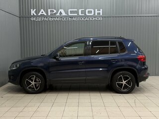 2014 Volkswagen Tiguan I Рестайлинг, синий, 1599000 рублей, вид 5
