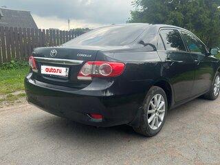 2011 Toyota Corolla X (E140, E150) Рестайлинг, чёрный, 1000000 рублей, вид 5
