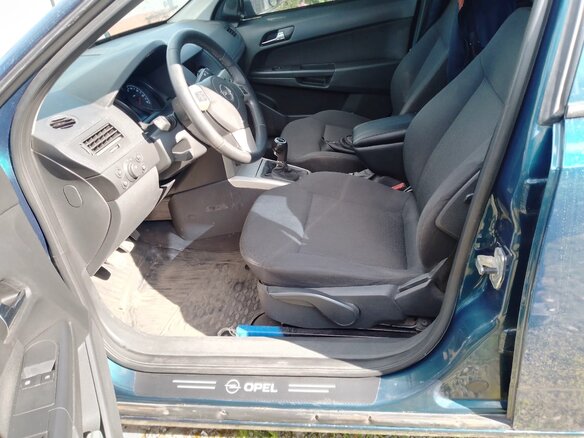 2008 Opel Astra H Рестайлинг, синий, 340000 рублей - вид 5