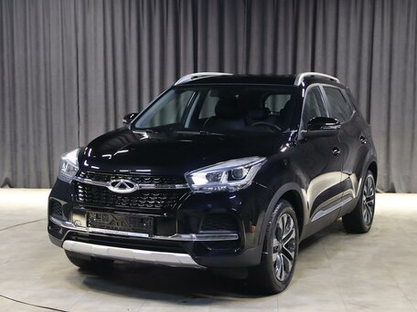 2021 Chery Tiggo 4 I Рестайлинг, чёрный, 1149000 рублей, вид 1