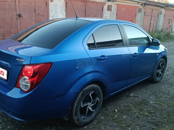 2012 Chevrolet Aveo II, синий, 649000 рублей - вид 7