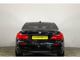 2011 BMW 7 серии 750i xDrive V (F01/F02/F04), чёрный, 1619000 рублей, вид 5