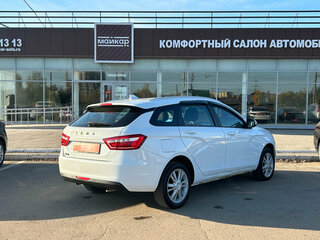 2018 Lada (ВАЗ) Vesta SW I, белый, 1045000 рублей, вид 4