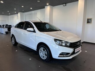 2021 Lada (ВАЗ) Vesta I, белый, 1190000 рублей, вид 1