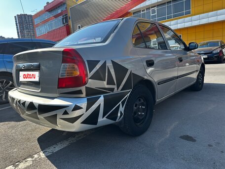 2009 Hyundai Accent ТагАЗ II, бежевый, 350000 рублей, вид 1