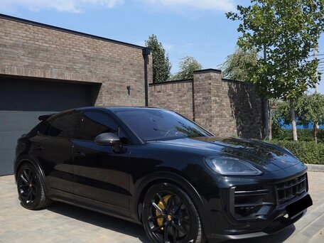 2024 Porsche Cayenne Turbo GT Coupé III Рестайлинг, чёрный, 17000000 рублей, вид 3