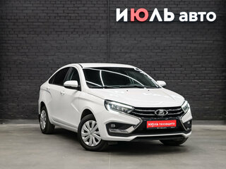 2024 Lada (ВАЗ) Vesta I Рестайлинг (NG), белый, 1190000 рублей, вид 3