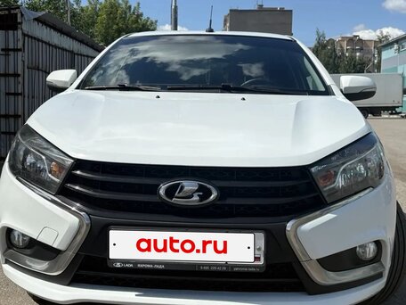 2021 Lada (ВАЗ) Vesta I, белый, 950000 рублей, вид 2