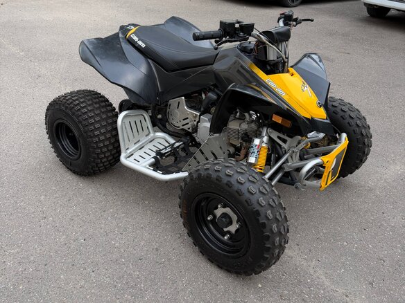 2015 BRP Can-Am DS 90, жёлтый, 180000 рублей - вид 2