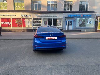 2018 Hyundai Elantra VI (AD), синий, 1290000 рублей, вид 5