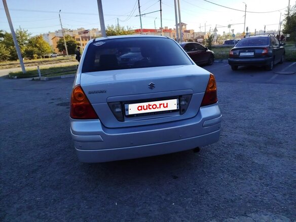 2003 Suzuki Aerio, серебристый, 260000 рублей - вид 12