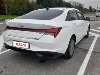 2021 Hyundai Elantra VII (CN7), белый, 1230000 рублей, вид 5