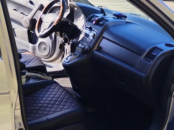 2008 Honda CR-V III, серебристый, 1100000 рублей - вид 11