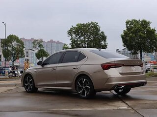 2022 Skoda Octavia IV (A8), коричневый, 1870000 рублей, вид 4