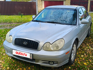 2003 Hyundai Sonata IV (EF) Рестайлинг, серебристый, 580000 рублей, вид 1