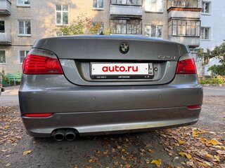 2008 BMW 5 серии 525i V (E60/E61) Рестайлинг, серый, 950000 рублей, вид 5