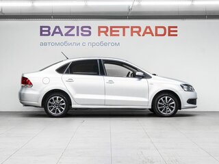 2014 Volkswagen Polo V, серебристый, 779000 рублей, вид 4