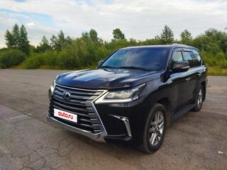 2018 Lexus LX 570 III Рестайлинг 2, чёрный, 8500000 рублей, вид 1