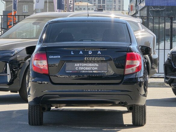 2025 Lada (ВАЗ) Granta I Рестайлинг, чёрный - вид 5