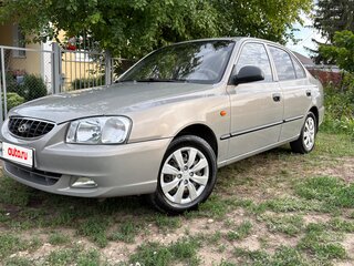 2008 Hyundai Accent ТагАЗ II, бежевый, 440000 рублей, вид 1