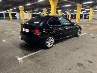 2003 BMW 3 серии Compact 316i IV (E46) Рестайлинг, чёрный, 400000 рублей, вид 3
