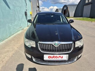 2012 Skoda Superb II, чёрный, 1000000 рублей, вид 1