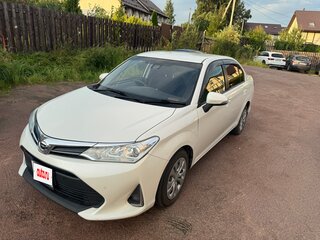 2019 Toyota Corolla Axio XI (E160, E170) Рестайлинг 2, белый, 840000 рублей, вид 3