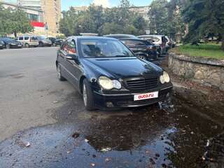 2006 Mercedes-Benz C-Класс 180 II (W203) Рестайлинг, чёрный, 850000 рублей, вид 2