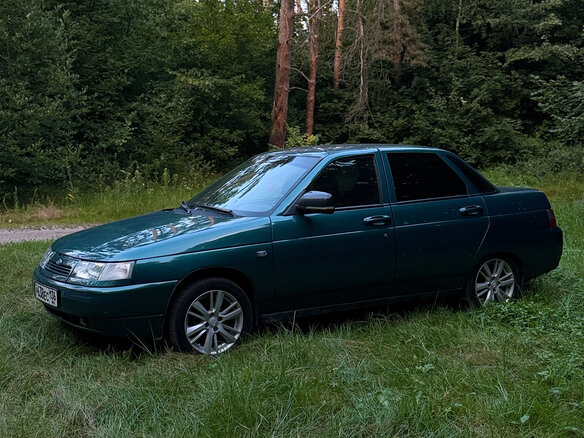 2001 Lada (ВАЗ) 2110, зелёный, 245000 рублей - вид 3
