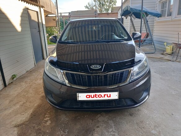 2014 Kia Rio III, коричневый - вид 2