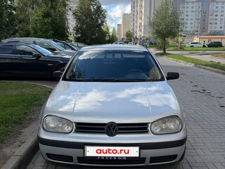 1998 Volkswagen Golf IV, серебристый, 563000 рублей, вид 1