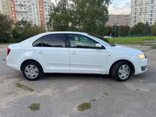 2014 Skoda Rapid I, белый, 610000 рублей, вид 4