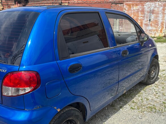 2011 Daewoo Matiz I Рестайлинг, синий, 140000 рублей - вид 5