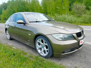 2006 BMW 3 серии 325i V (E90/E91/E92/E93), коричневый, 599000 рублей, вид 3