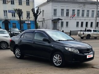 2008 Toyota Corolla X (E140, E150), чёрный, 580000 рублей, вид 1